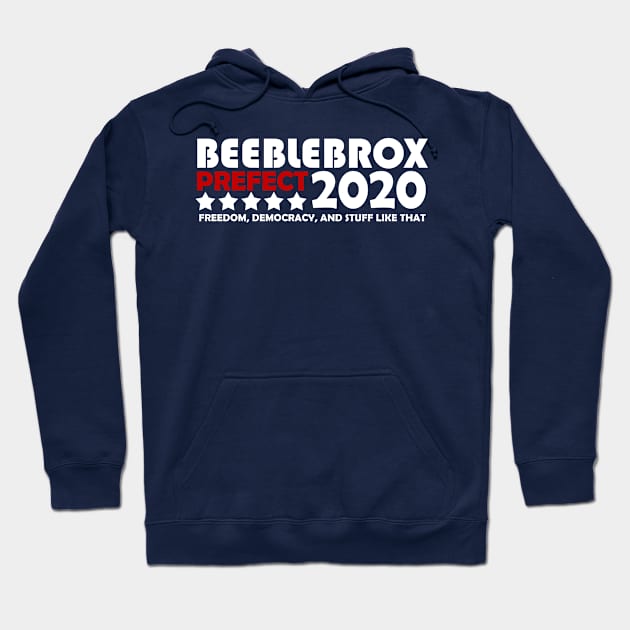 Beeblebrox-Prefect 2020 Hoodie by Galactic Hitchhikers